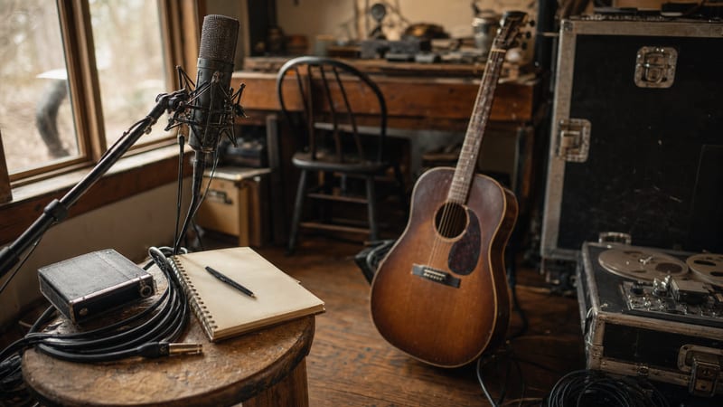 Editorial archive image illustrating Americana Music Verticals and the Touring Artist Economy 2001-2007.