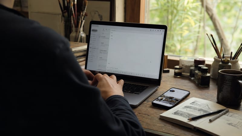 Editorial archive image illustrating Your Artist Email List Is Worth More Than 100K Instagram Followers.