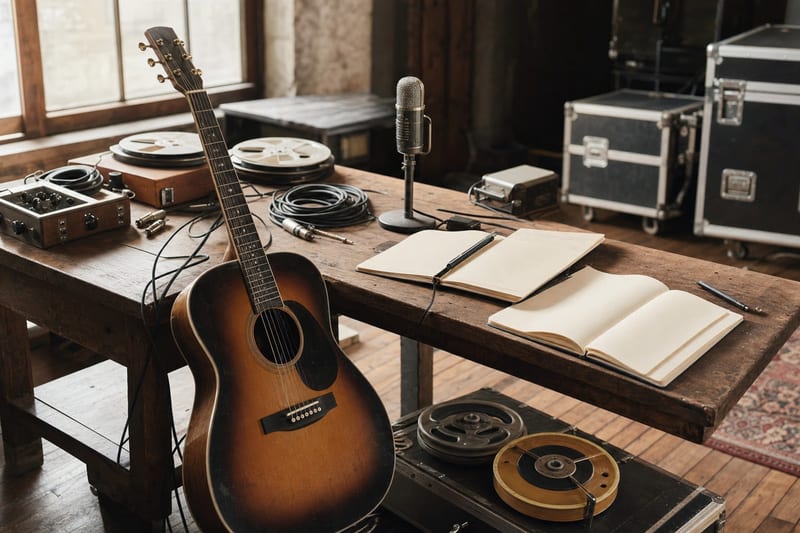 Editorial archive image illustrating Publishing Deal Basics for Independent Songwriters in 2014-2016.