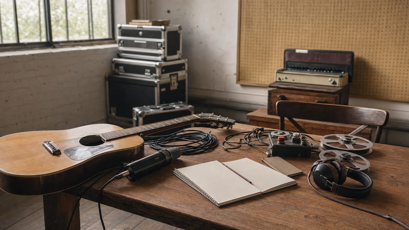 Editorial archive image illustrating Artist Website and Email Funnel in the 2019 Independent Music Economy.