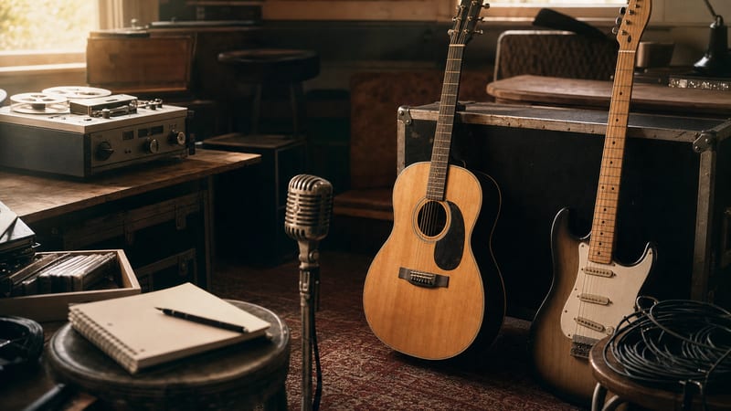 Editorial archive image illustrating Bob Dylan World Gone Wrong and the Acoustic Folk Return.