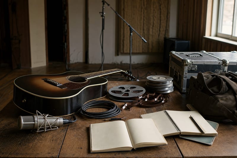 Editorial archive image illustrating What a Booking Agent Actually Did for an Indie Americana Artist in 2009-2013.