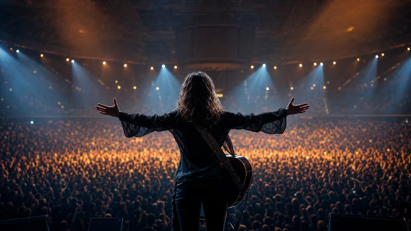 Editorial archive image illustrating Brandi Carlile and the Americana Arena: How Roots Music Sells 20,000 Seats.