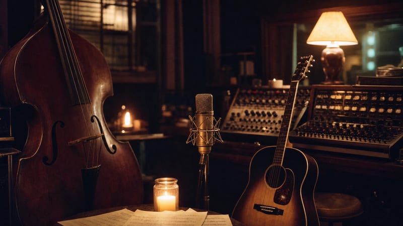 Editorial archive image illustrating Cassandra Wilson Blue Light til Dawn and the Jazz Americana Fusion.