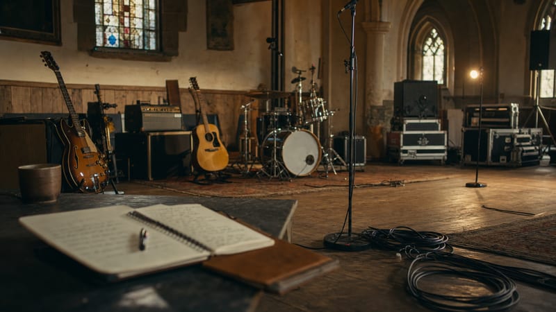 Editorial archive image illustrating Hillsong's Scandals and What They Mean for the Church-Based Worship Music Industry.