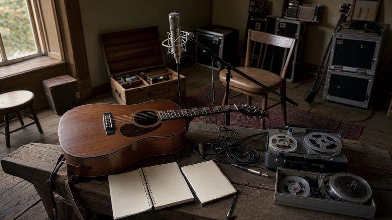 Editorial archive image illustrating The House Concert Economy: How Private Homes Became the Most Important Venues in Independent Folk Music.