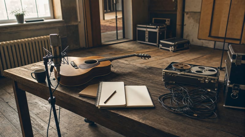 Editorial archive image illustrating 360 Deals and Artist Service Agreements: Understanding Music Business Structures for Indie Americana 2010-2013.
