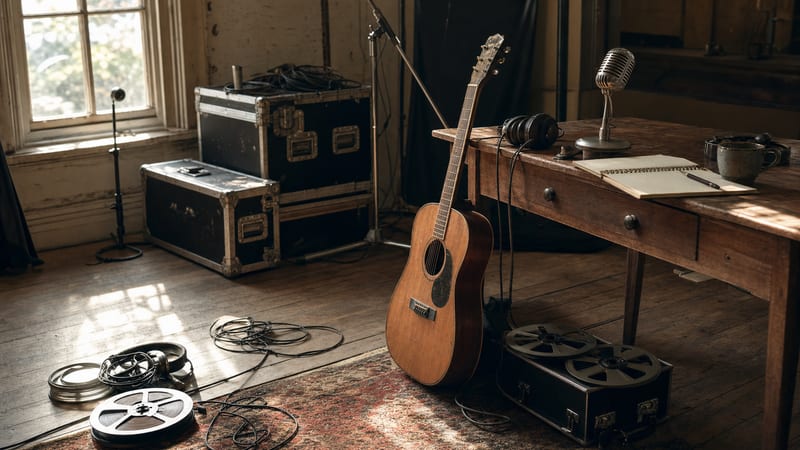 Editorial archive image illustrating John Prine's Continued Presence: What a Living Legend Meant to the Early 2010s Folk Revival.
