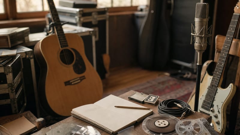 Editorial archive image illustrating Lyle Lovett Pontiac and the Anti Nashville Songwriter.