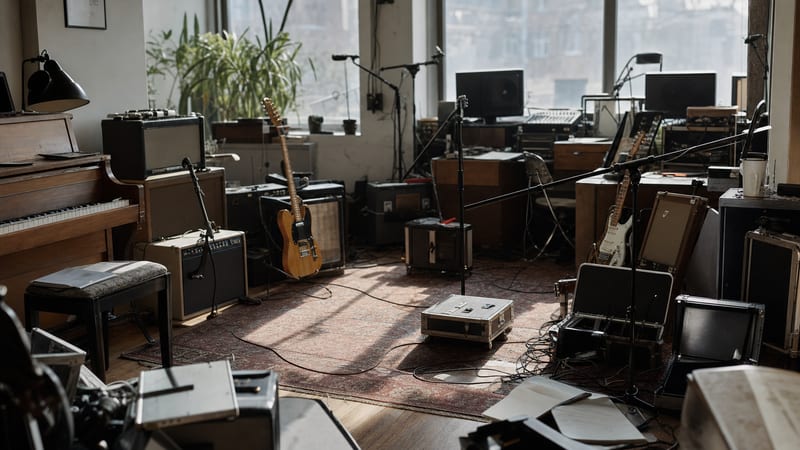 Editorial archive image illustrating NFTs and Music in 2022: The Reality After the Hype Cycle Collapsed.