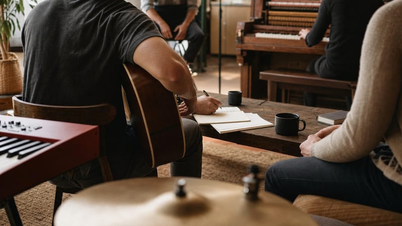 Editorial archive image illustrating Phil Wickham and the Staying Power of Congregational Songwriting in the Streaming Age.