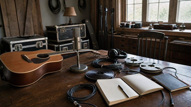 Editorial archive image illustrating Radio Promotion for Americana and Roots Artists in 2014-2016.