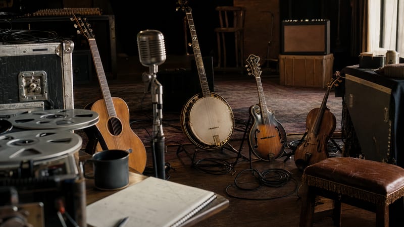 Editorial archive image illustrating Ricky Skaggs Ancient Tones and the Bluegrass Return Arc.