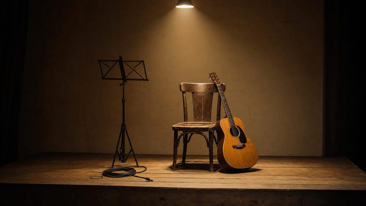 Editorial archive image illustrating From the Living Room to the Stage: Building a Singer-Songwriter Career Without a Major Label.
