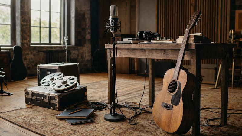 Editorial archive image illustrating Sugar Hill Records and the Heritage of Acoustic Americana in 2014-2016.