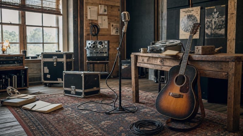 Editorial archive image illustrating The Lone Bellow's Walk Into a Storm and Brooklyn Americana's Commercial Moment.