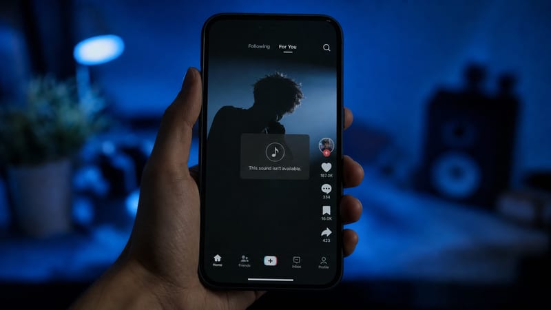 Editorial archive image illustrating TikTok vs Universal 2024: What the Licensing War Taught Indie Artists.