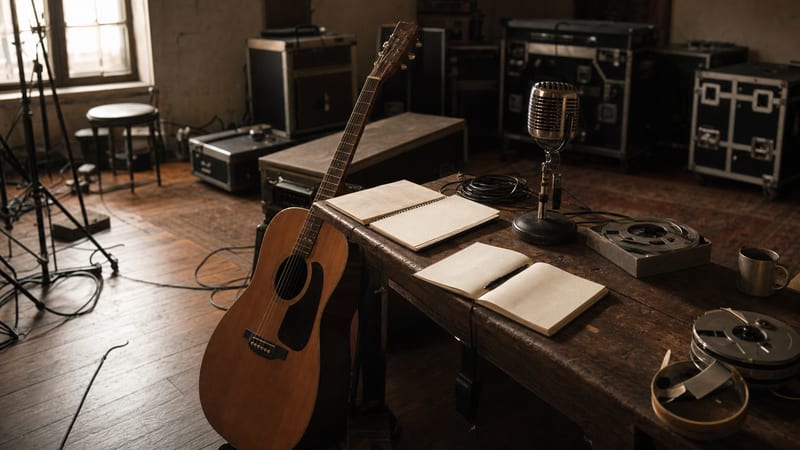Editorial archive image illustrating Merchandise as Revenue: What Independent Folk and Roots Artists Actually Sold at Shows in 2010.