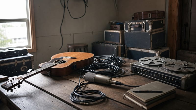 Editorial archive image illustrating Van Conversion and the Independent Band Touring Infrastructure.