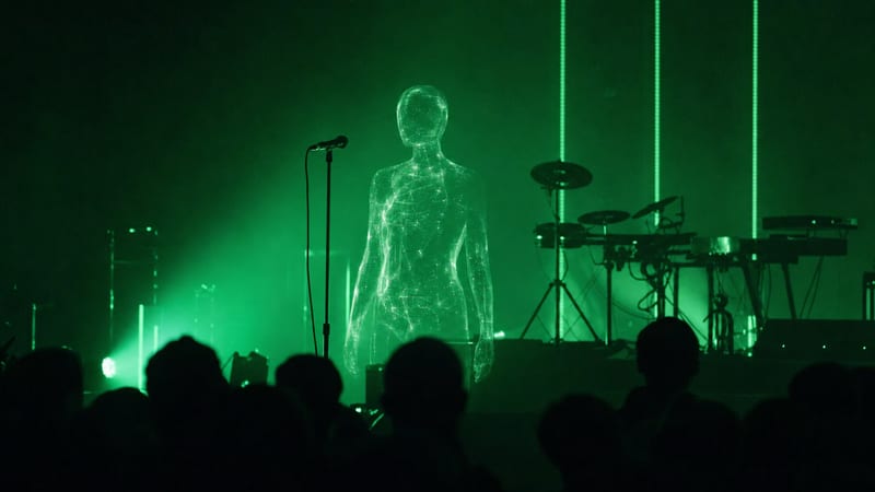 Editorial archive image illustrating The Velvet Sundown Case Study: What an AI Band's 850,000 Listeners Reveals.
